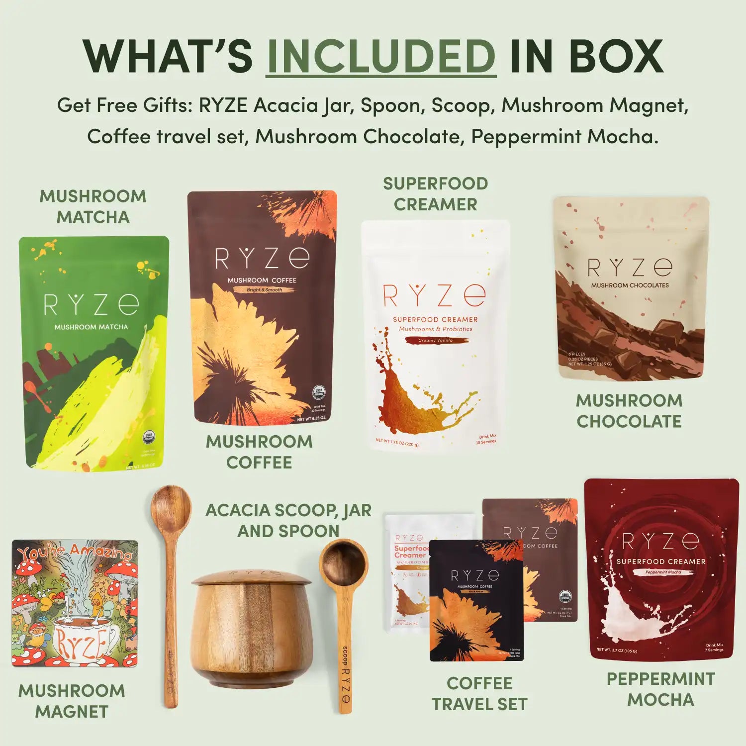 Ryze Ritual Set (Matcha + Coffee)