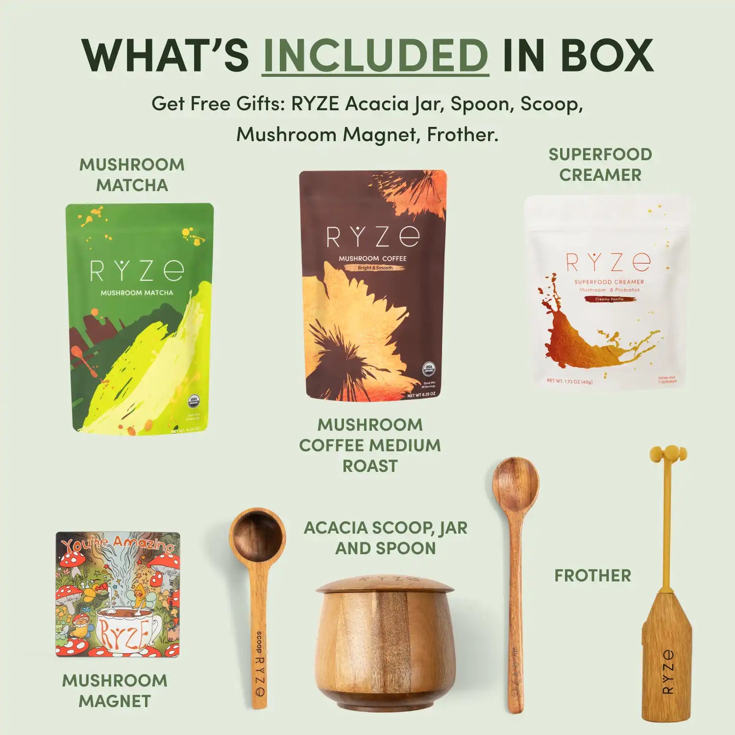 RYZE Ritual Set (Matcha + Coffee)