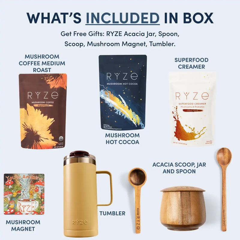 RYZE Ritual Set (Cocoa + Coffee)