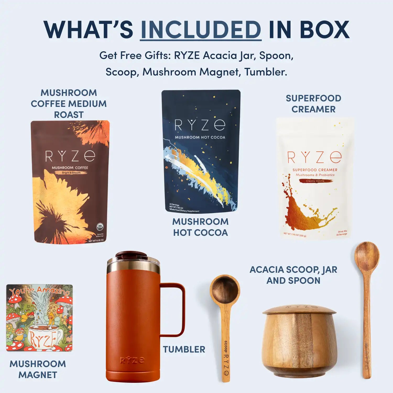 RYZE Ritual Set (Cocoa + Coffee)