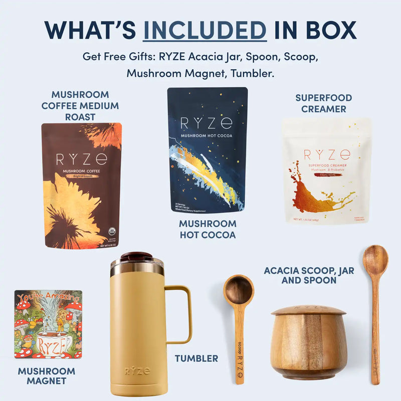 RYZE Ritual Set (Cocoa + Coffee)