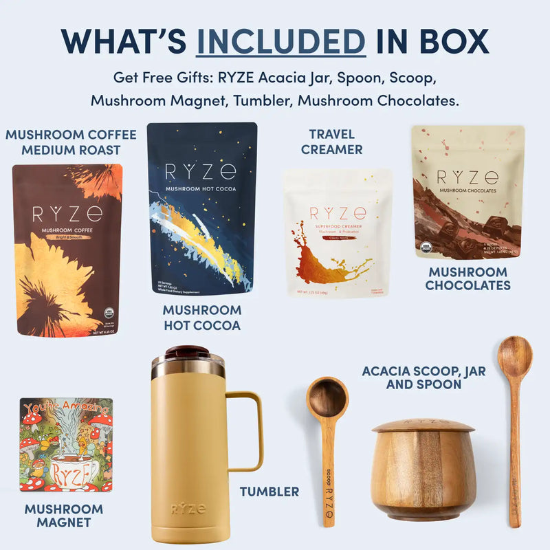 RYZE Ritual Set (Cocoa + Coffee)