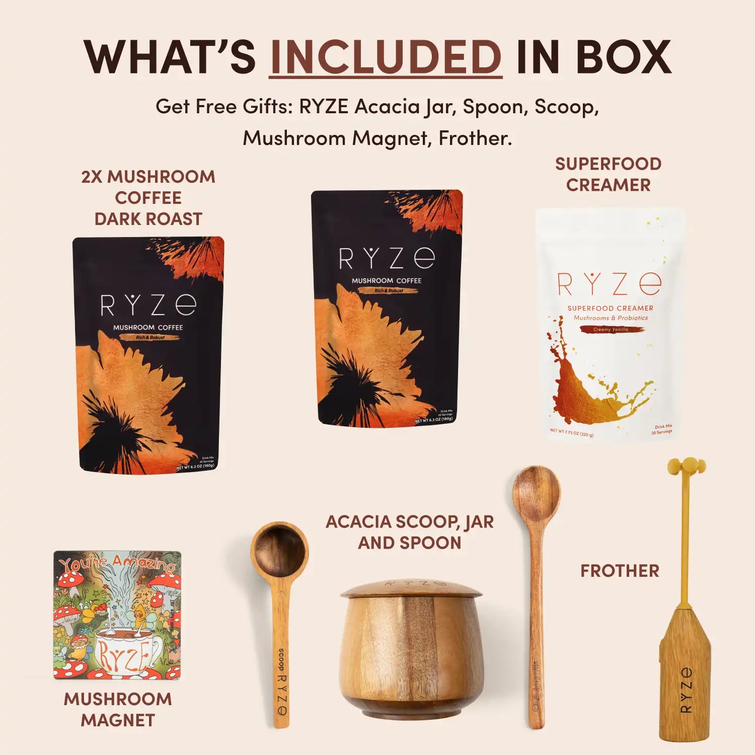 RYZE Ritual Set Dark Roast