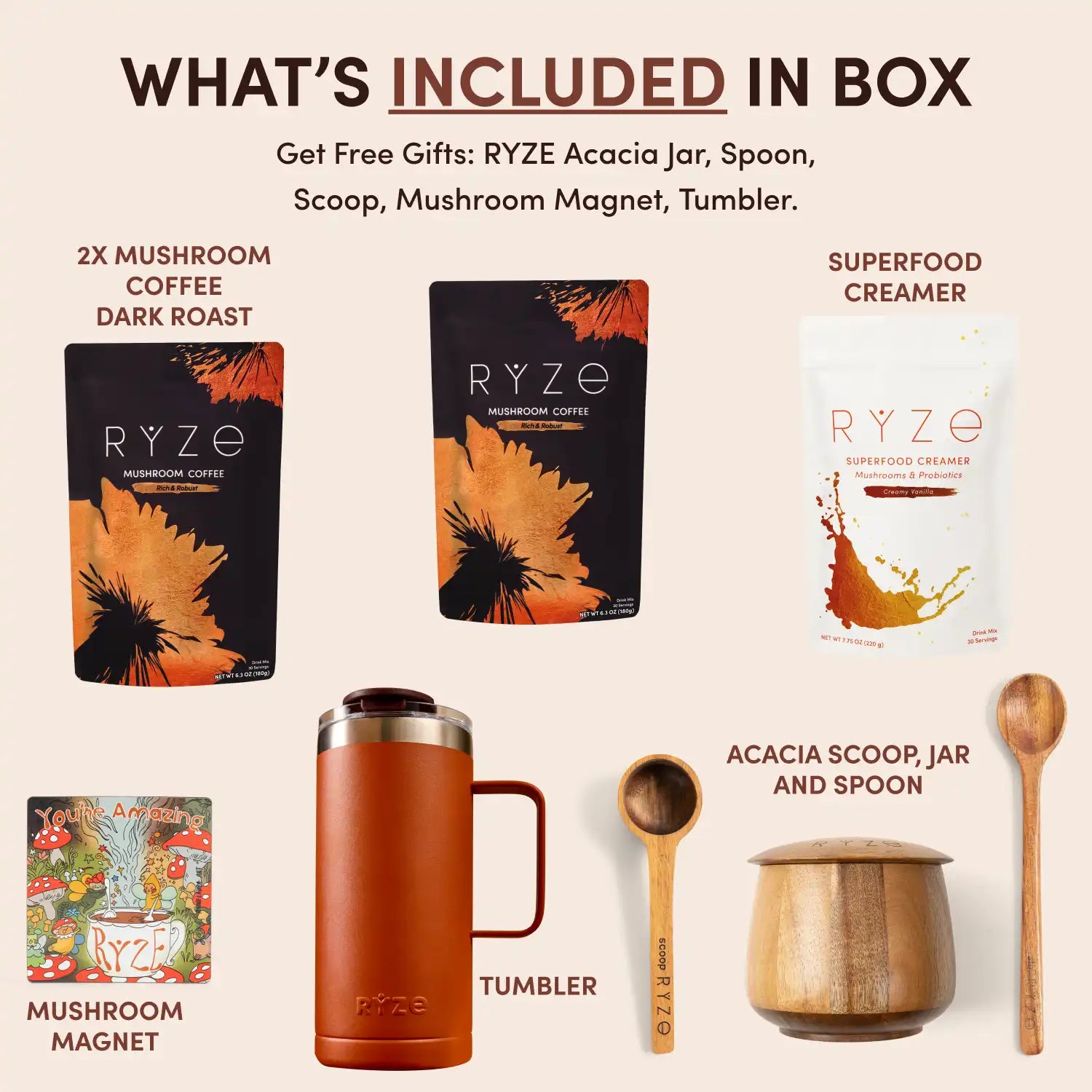 RYZE Ritual Set Dark Roast