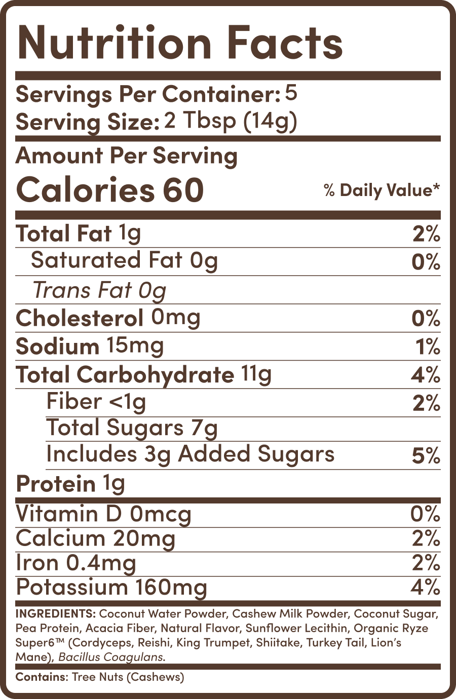 Nutrition Info