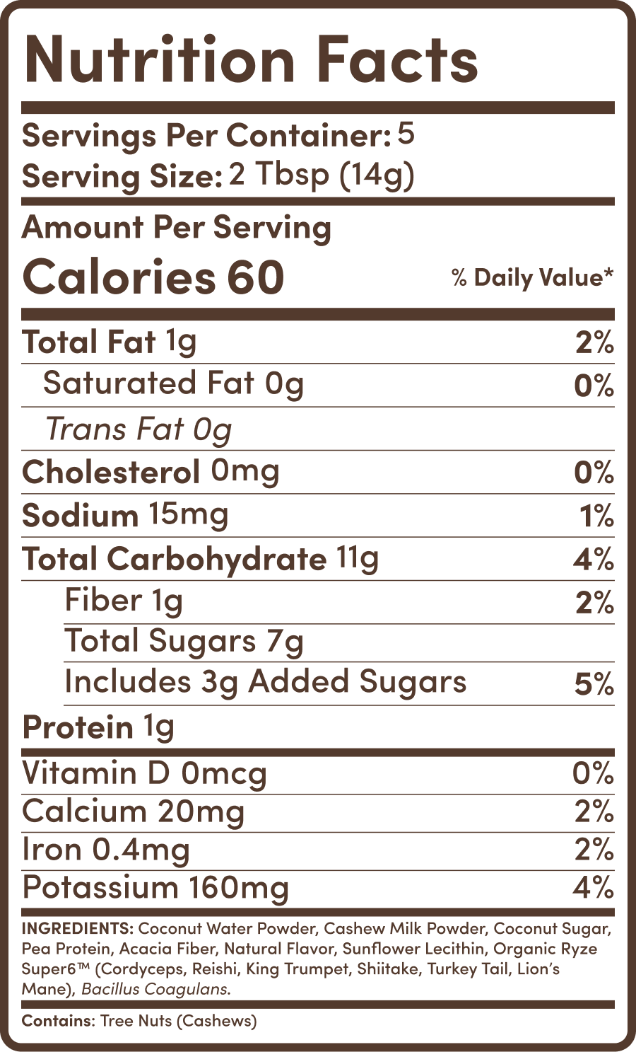 Nutrition Info