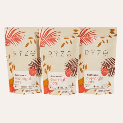 Get Mushroom Overnight Oats 50% OFF! - RYZEGet Mushroom Overnight Oats 50% OFF!RYZE