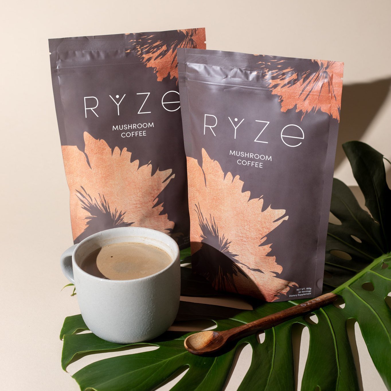 Mushroom Coffee (60 servings) - RYZEMushroom Coffee (60 servings)RYZE