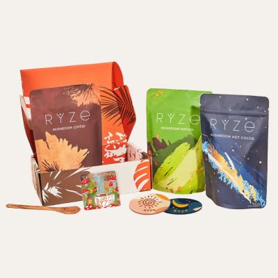 RYZE Ultimate Bundle (Matcha + Coffee + Cocoa) - RYZERYZE Ultimate Bundle (Matcha + Coffee + Cocoa)RYZE