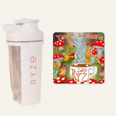 Shaker Bottle + FREE Gifts - RYZEShaker Bottle + FREE GiftsRYZE